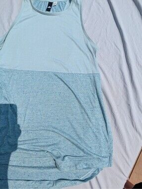 Adidas Women's Blue Fitness Tank Top Size Small
